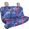 Back Seat Cover for Car Trucks Van SUV Jeep,Waterproof Rear Bench Towel Seat Covers for Dogs and Kids,Automotive Backseat Protector (Dinosaur) by LoyaGour