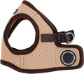 PUPPIA International Harness Soft B Vest, Medium, Beige by PUPPIA