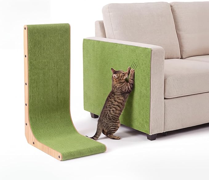 Cat Scratch Furniture Couch Corner Protector from Cat Claws, 78.7x15.8 Inch | Cat Wall Scratcher Mat with Catnip, Adhesive Cat Scratching Pads Renew Cat Stuff Sofa Tree Scratching Post Board Bed Tower by Viraagyiyou
