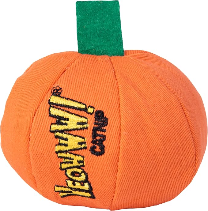 Yeowww! Catnip Haloween Pumpkin Catnip Cat Toy - 3 in toy for cats - 100% Stuffed with Premium Organically Grown Catnip, Made in USA - Image 3