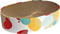 Cat Scratcher Lounge Bed - Lounge Couch for Indoor Cats Oval Shape 17"x13" Long Lasting Furniture by BobbyPet