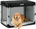 ZOMISIA XL Collapsible Dog Travel Crate for Large Dogs, Portable Dog Crate | Soft Sided,Easy Fold & Setup,Indoor & Outdoor Use,Breathable Mesh Windows,Built-in Leash,For Extra Large Breeds Up to 90 lbs by Zomisia