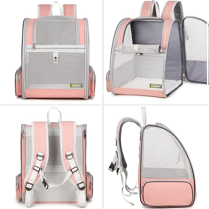 Texsens Innovative Traveler Bubble Backpack Pet Carriers for Cats and Dogs - Image 3