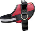 Joyride Basic Dog Harness 1.0 | Red | XS | Adjustable pet vest with 3 side leash rings for training, walking and improved control for small, medium or large dogs by JoyrideHarness