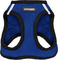 Voyager Step-in Air Dog Vest Harness - Royal Blue/Black Trim, Small | 14.5-16" in Chest, Reflective Bands, All Weather Breathable Air Mesh, Cats Compatible, Lightweight, Fast Drying by BestPetSuppliesLLC