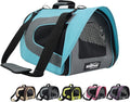 EliteField Deluxe Soft Pet Carrier for Cats and Dogs (3-Year Warranty) | Airline Approved, Waterproof, Plush Bed, Built-In Leash, Adjustable Shoulder Strap, Foldable by EliteField