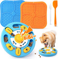 KIPRITII Dog Puzzle Toys with Dog Lick Mat for Small & Medium Dogs | Mental Stimulation，Slower Eating，Interactive Feeding by Eefitoys