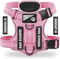 Reflective Dog Vest Harness with 5 PCS Patches, Adjustable Soft Oxford Pet Harness, Inner Layer Mesh, Prevent Pulling and Choking, Easy to Control for Small Medium Large Dogs by DemigreatLLC