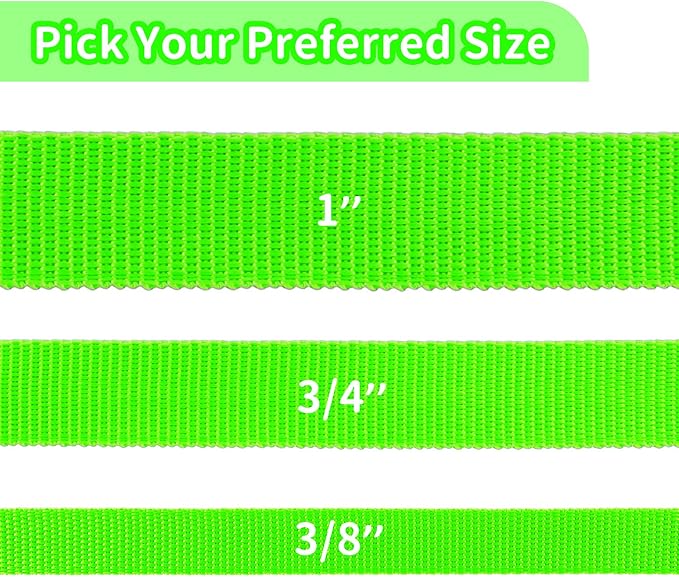 HIKISS Long Dog Leash Obedience Recall Training Agility Lead with Thickening Material for Large Dog - 15ft 20ft 30ft 50ft 100ft Training Leash(Green 100ft) - Image 7