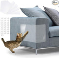 in handFurniture Scratch Guards, 8PCS X-Large Premium Flexible Vinyl Cat Couch Protector Guards with Pins No Adhesive for Protecting Your Upholstered Furniture, Cat Scratch Deterrent Pad by Inhand
