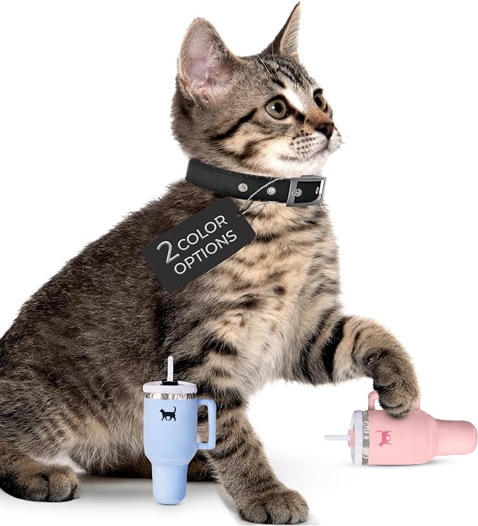 PUPROAR Kitty Cup Catnip Cat Toy, Cat Birthday Gift & Cute Girly Accessory, Crinkle Toy for Indoor Cats (Pink Peach Dust) - Image 7