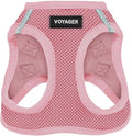 Voyager Step-in Air Dog Vest Harness - Pink, Small | 14.5-16" in Chest, Reflective Bands, All Weather Breathable Air Mesh, Cats Compatible, Lightweight, Fast Drying by BestPetSuppliesLLC