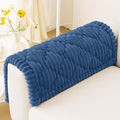 Smiry Couch Cover for Dogs Washable, Non Slip Fuzzy Pet Sofa Protector | Soft Thick Furniture Cover for Sofa, Loveseat and Sectional, Scratch & Pet Hair Resistant (Navy, 27.6" x 27.6") by Smiry