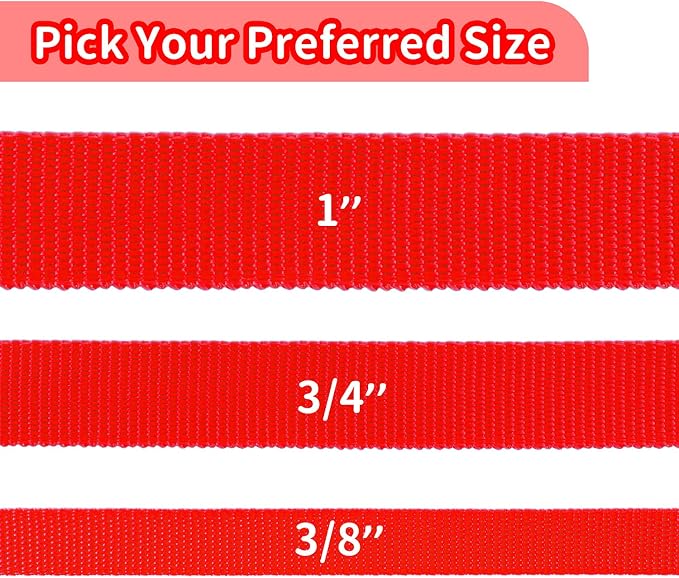 HIKISS Long Dog Leash Obedience Recall Training Agility Lead with Thickening Material for Large Dog - 15ft 20ft 30ft 50ft 100ft Training Leash(Red 15ft) - Image 6