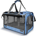 GAPZER Pet Carrier for Large and Medium Cat, Soft-Sided Pet Crate for Puppy | Dog Collapsible Travel Kennel Bag Privacy Protection, Big Kitty 20 pounds Carrying Cage Portable Home Outdoor Taxi Carseat by GAPZER
