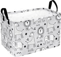 MAIZMZ Kids Storage Basket Baby Foldable Toys Organizer Bins Decorative Gifts Bakset Waterproof Nursery Hamper Women Storage Cube Kids Laundry Basket for Home/Dorm/Kitchen/Pet/Office/Closet/Shelf/ by Unknown