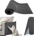 cat Scratch Furniture Protector (Dark Grey, 39.3x15.8Inch) | Self-Adhesive , Trimmable , Anti-Scratch for Couch & Carpet Corners,Protects Furniture from Indoor Cats by Unknown