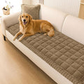 Smiry Couch Cover for Dogs, Non Slip Fuzzy Pet Sofa Covers Washable | Sofa Slipcovers for 2 Cushion Couch, Soft Thick Furniture Protector for Cats Dogs, Against Fur, Dirt, Scratch (27.6"x47") by Smiry