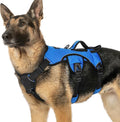 rabbitgoo Escape Proof Dog Harness for X-Large, No Pull with Lift Handle | No Escape, Full Soft Padded, Reflective Adjustable Vest, Leash Clip for Walking Hiking Training, Blue, X-Large by rabbitgoo