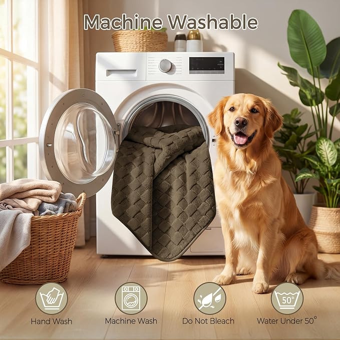 Foxdecor Couch Cover for Dogs Sofa Covers Non Slip Couch Pad Pet Friendly | Pet Couch Covers Washable Sofa Protector, Furniture Cover Couch Seat Protector for Living Room, Coffee 30x70 Inch - Image 7