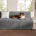 Bedsure Waterproof Couch Cover for Sofa and Dogs Quick Drying, 52x82IN | Waterproof Blanket Washable for Large Dogs Couch Sofa Bed Cozy, Lightweight Furniture Protector for Pet Cat, Ash Grey by Unknown