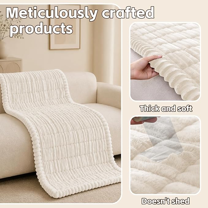 BIETYONE Couch Cover for Dogs, Washable Non Slip Sofa Protector for Pets | Washable, Non Slip, Soft Fabric, Pet Friendly, Protects Against Pet Fur, Dirt & Messes, Sofa Furniture Protector - Image 8