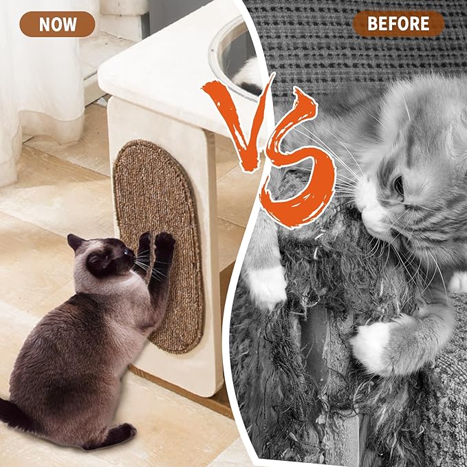 Modern Cat Tree for Indoor Cats, 30 in Cat Tower with Basket Bed | Clear Space Capsule, Interactive Play Base, 8 cm Thick Sisal Scratching Posts, Plush & Cooling Mats, Sturdy Structure - Image 5
