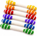 Glaciart One Swabs Cat Toys with Catnip - 6 Pk | Durable for Chew, Cute Cat Toys Interactive Kitty for Boredom, Exercise, & Play | Filled w/Organic Catnip for Anxiety & as Digestive Aid | Gift Idea by GlaciartOne