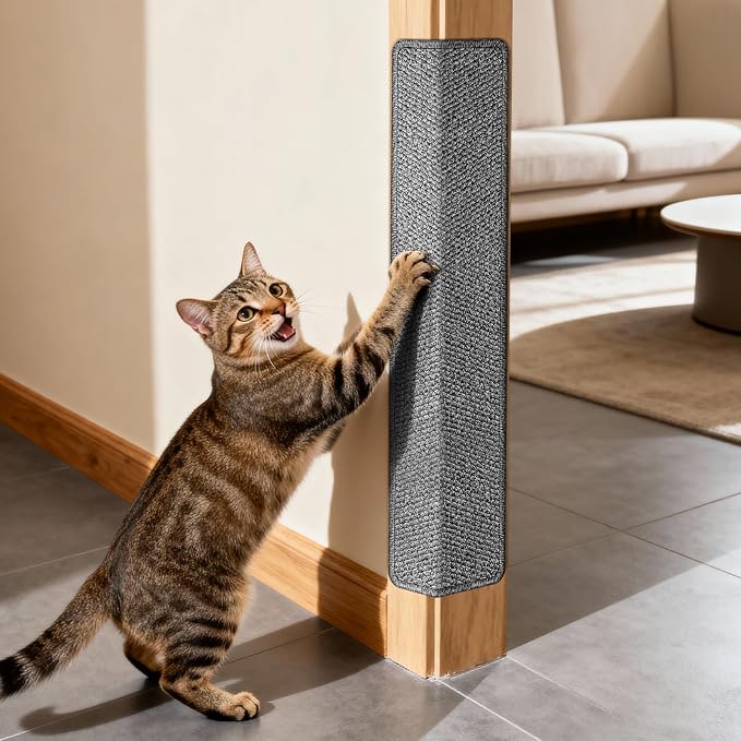 ENONCI Door Protector from Cat Scratching 30x7.8 Cat Wall Corner Scratcher | Anti Scratch Door Frame Furniture Protector for Indoor Cats by ENONCI
