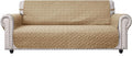 Ameritex Couch Sofa Slipcover 100% Waterproof Nonslip Quilted Furniture Protector Slipcover for Dogs, Children, Pets Sofa Slipcover Machine Washable (Sand, 68'') by Ameritex