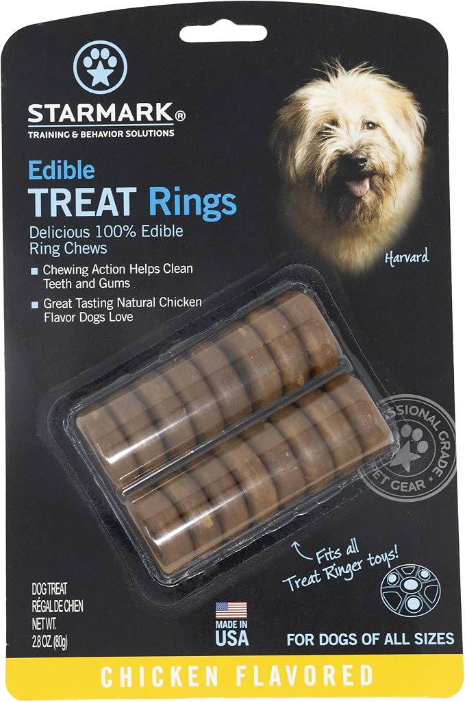 Starmark Edible Rings Dog Treats, 16 Count (Pack of 3) - Image 2