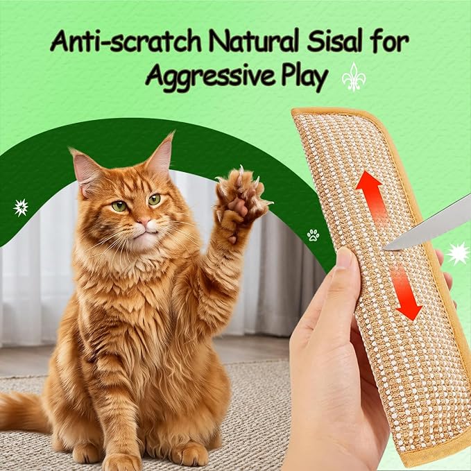 Cat Kicker Toys Pillow Sisal Catnip Cat Toys for Indoor Cat Kitten 3 Pack | 13inch Cats Toys Sticks for Bunny Kicking Boredom Breaker Interactive Cat Nip Kicker Toy for Large Cats - Image 3