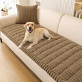 Smiry Couch Cover for Dogs, Non Slip Washable Sofa Protector for Pets | Soft Furniture Cover for Leather & Fabric Couches, Cozy Protect Against Fur, Dirt & Messes, Pet Friendly, 27.6"x88" by Smiry