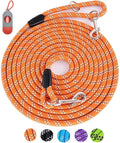 Long Dog Leash for Dog Training 10FT 16FT/30FT/50FT/100FT, Reflective Threads Rope Check Cord Dog Leash, Heavy Duty Dog Lead for Large Medium Small Dogs Walking Playing, Camping, or Yard by Lanwandeng