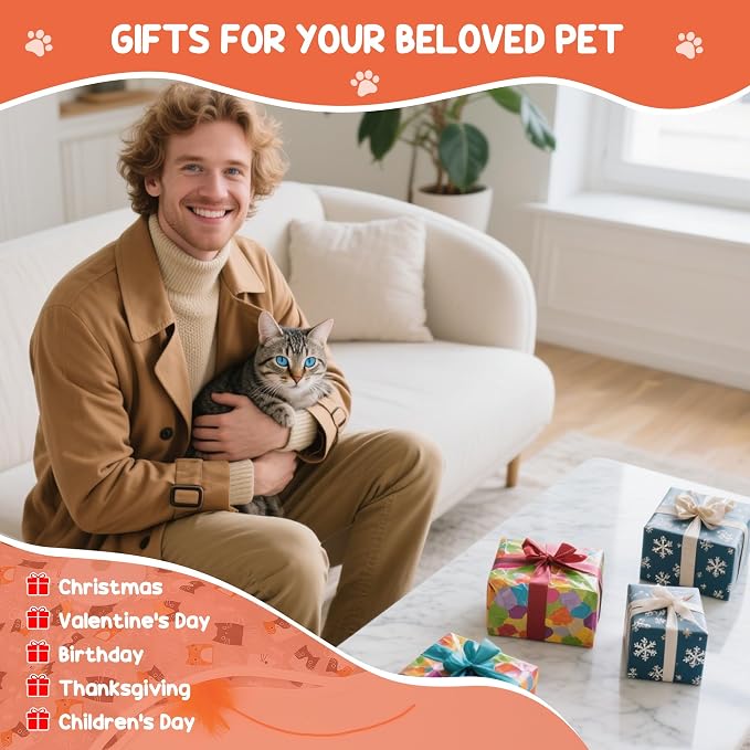 ‌‌Interactive Cat Toys for Indoor Cats‌ Adult‌ with Feather Tail Switchable Mouse Sounds, ‌Kitten Enrichment Toys‌ for Hunting Self Play, Automatic Rechargeable Quiet Game to Bored (Pink) - Image 7