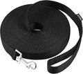 AmaGood Dog Leashes for Small Medium Large Dogs,15 ft 20 ft 30 ft 50 ft Long Dog Leashes for Dog Training,Tie Out,Play,Safety,Camping (20 feet, Black) by DOGLEASH