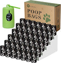 Dog Poop Bags Rolls with Dispenser 630 counts 13x9 in Black | Scented Poop Bags for Dogs Extra Large Guaranteed Leak Proof and Extra Thick, For poop bags for dogs Walking and Cat Litter by Petrhythm