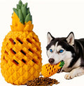 Indestructible Pineapple Dog Toy - Large Aggressive Chewers Training | Heavy Chew, Treat Dispenser, Power Chewer, Durable Puzzle, Tough Interactive, Easy Clean by MCworks