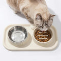 Slow Feeder Dog Bowls, Dog Bowl Set for Puppies, Small Dogs, and Cats – Silicone Non-Slip Food and Water Feeding Station, Spill-Proof Pet Dishes for Mess-Free Meals by Unknown