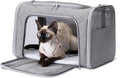 Amazon Basics Soft Cat & Dog Carrier with Adjustable Shoulder Strap, Airline-Approved, Foldable and Portable Design, Mesh Ventilation, Folds Flat for Storage by AmazonBasics