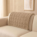 Smiry Couch Cover for Dogs, Non Slip Fuzzy Pet Sofa Arm Covers Washable | Sofa Slipcovers for Armrest & Backrest, Soft Thick Furniture Protector for Cats Dogs, Against Fur, Dirt (35.4"x35.4") by Smiry