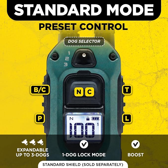Dogtra 280X PRO E-Collar with Remote [New Edition] 3 Configurable Layout Modes, 12% Slimmer, 1/2 Mile Range, 100 Levels Precise Control, Waterproof, LED Light, Boost, XPP Vibration, Safety Lock & Tone - Image 7