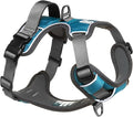 Embark No Pull Dog Harness, Reflective Adjustable Training Vest, No Choke | Adjustable straps fit all dog breeds with sturdy hooks; 360° reflective trim, soft padded Harness Design for All Dogs by EmbarkHarnessCo
