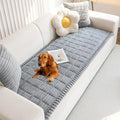 Mivnue Couch Cover for Dogs, Washable Non Slip Pet Sofa Furniture Protector | Thick Flannel & Anti-Slip Backing, Protect Couch Cover from Pet Hair, Dirt & Messes for Leather & Fabric Sofa and Loveseat by Mivnue
