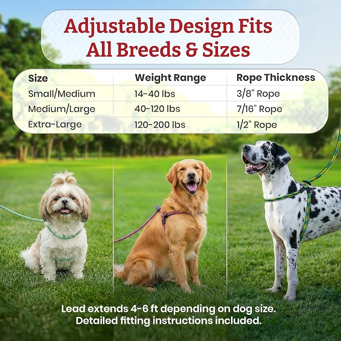 Harness Lead No Pull Dog Harness and Leash Set, Anti Pull Dog Harness for All Breeds and Sizes, One-Piece Cushioned Rope Design Safely Prevents Escaping and Pulling (Small/Medium, Orange/Reflective) - Image 6