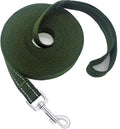 Nylon Training Dog Leash for Small Medium Dogs, 15ft 20ft 30ft 50ft 100ft Reflective Long Leash Dog/Puppy Lead for Obedience Recall Training, Camping by MANDAO