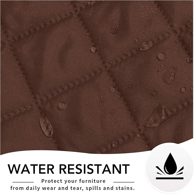 Easy-Going Reversible Couch Cover, Oversized Recliner, Coffee/Ivory | Machine Washable Slipcover For Dogs, Water Resistant Furniture Mat For Living Room, Non-Slip Sofa Cover, Pet Friendly - Image 4