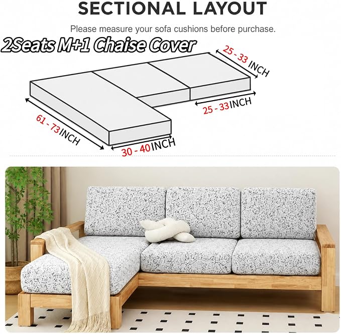 Stretch Sofa Slipcover, 2026 Upgraded Non Slip Couch Cover with Adjustable Straps, Pet Dog Cat Friendly Furniture Protector for 3 Seater, Washable for Living Room - Image 3