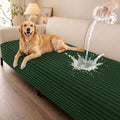 Smiry Waterproof Couch Cover for Dogs, Washable Non Slip Plush Protector | Waterproof Protection, Plush Flannel, Non Slip Backing, Pet Hair & Scratch Protection, Soft Cover (36" x 82.7") by Smiry
