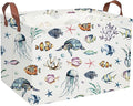 Sanjiaofeng Rectangular Kids Basket Ocean Storage Bins,Boys and Girls Storage Basket with Handles.Clothers,Toys,Books,Kid's Gifts Bins. (Ocean) by Sanjiaofen